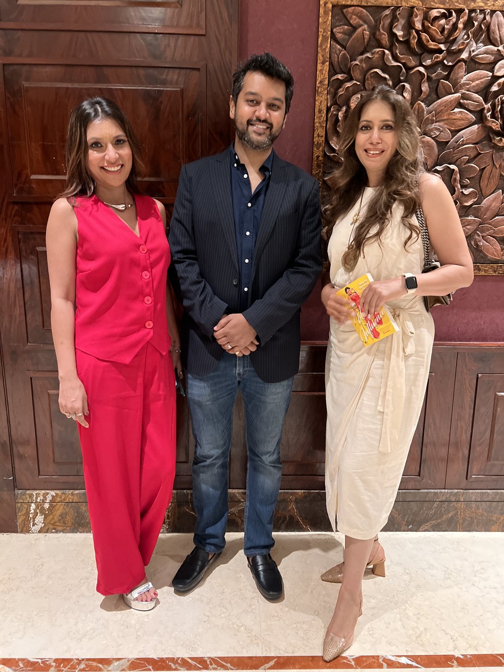 Kareena Shewani hosting the book launch of Under the Influence with Malini Agarwal (Miss Malini)
